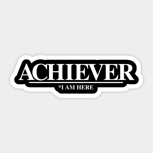 Underachiever Sticker by OVISHLY